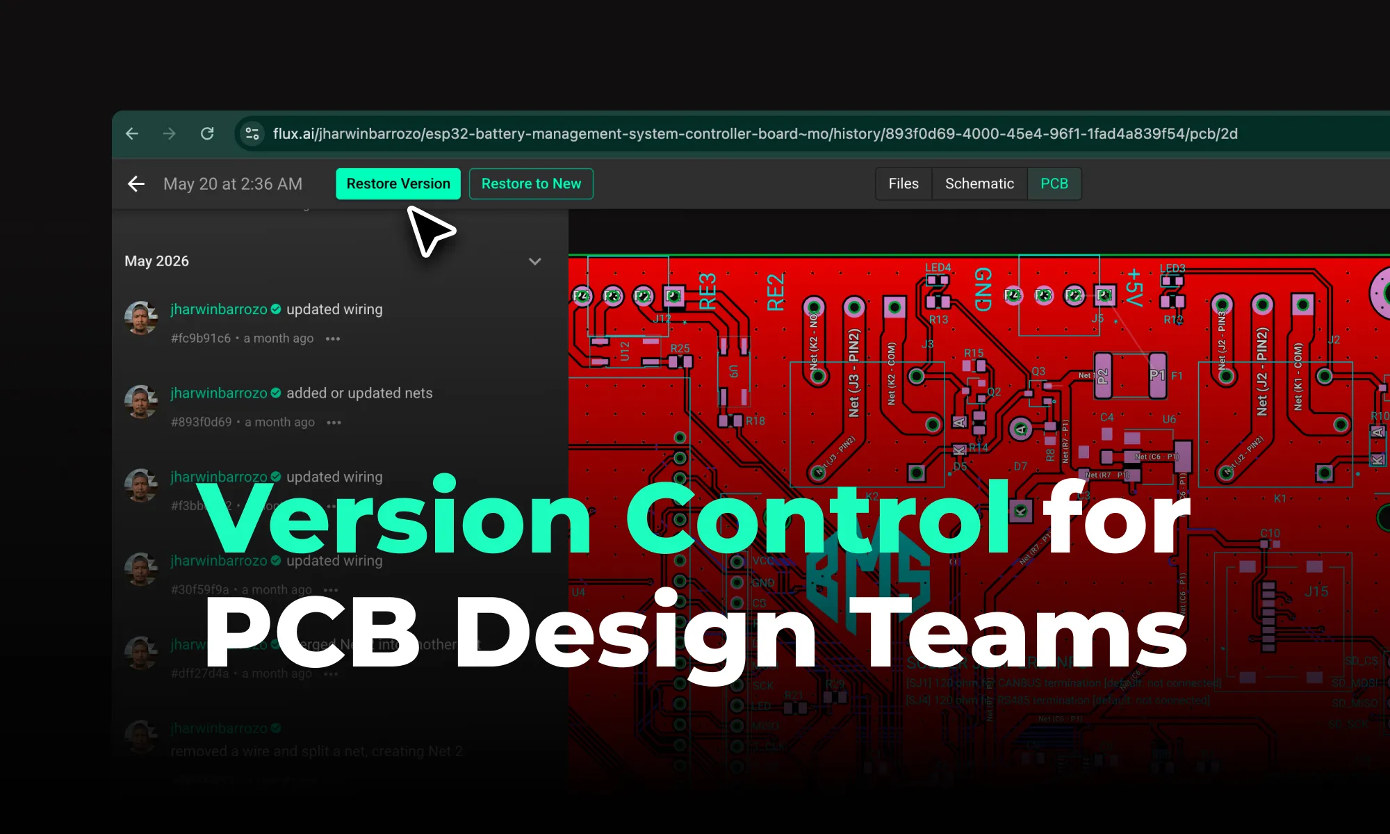 Git for Hardware: Version Control for PCB Design Teams