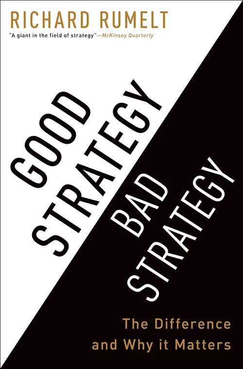 ⁠Good Strategy, Bad Strategy⁠ by Richard Rumelt Cover