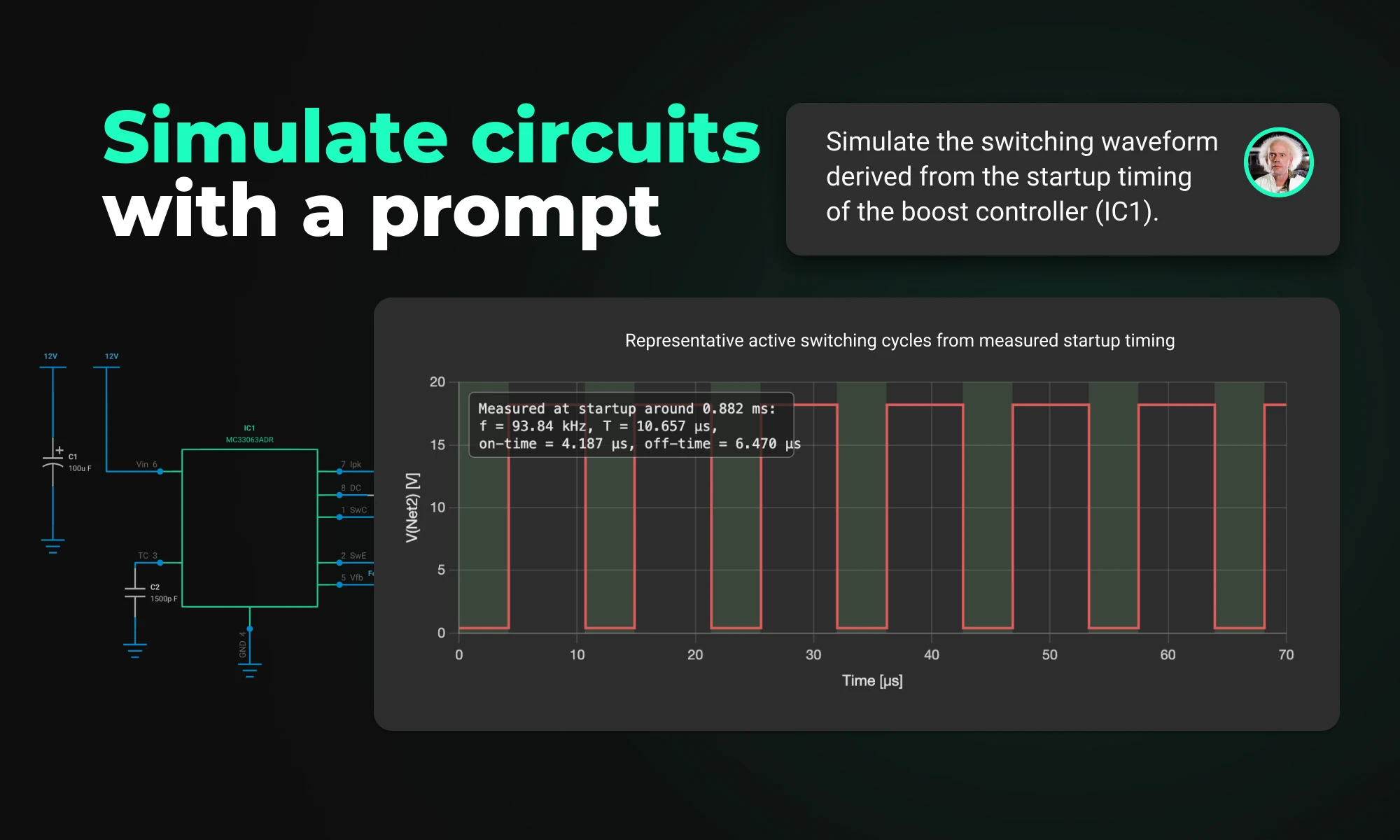 Simulate Circuits with a Prompt