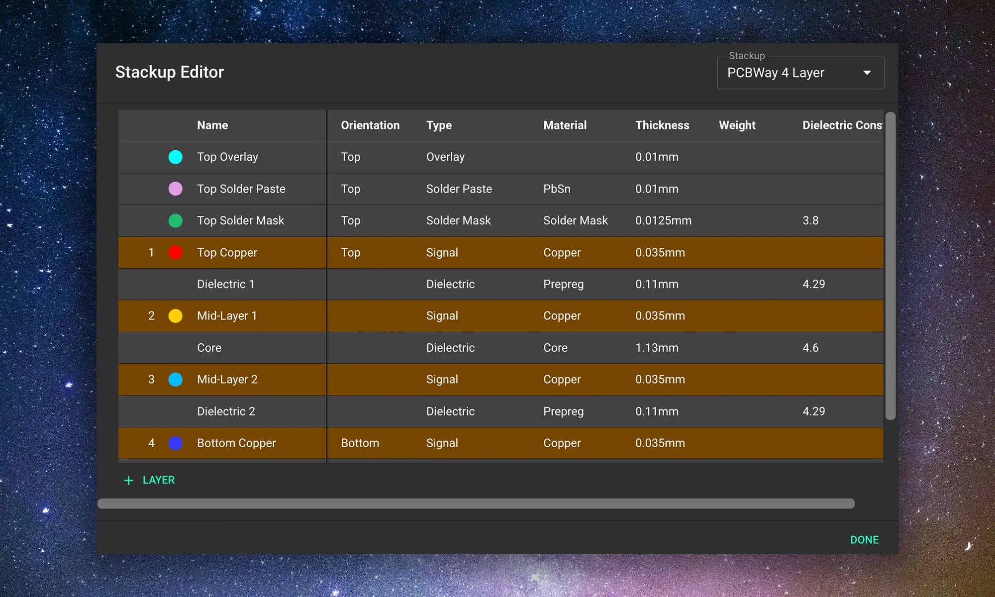 Never Worry About Stackups Again: Introducing the Stackup Editor