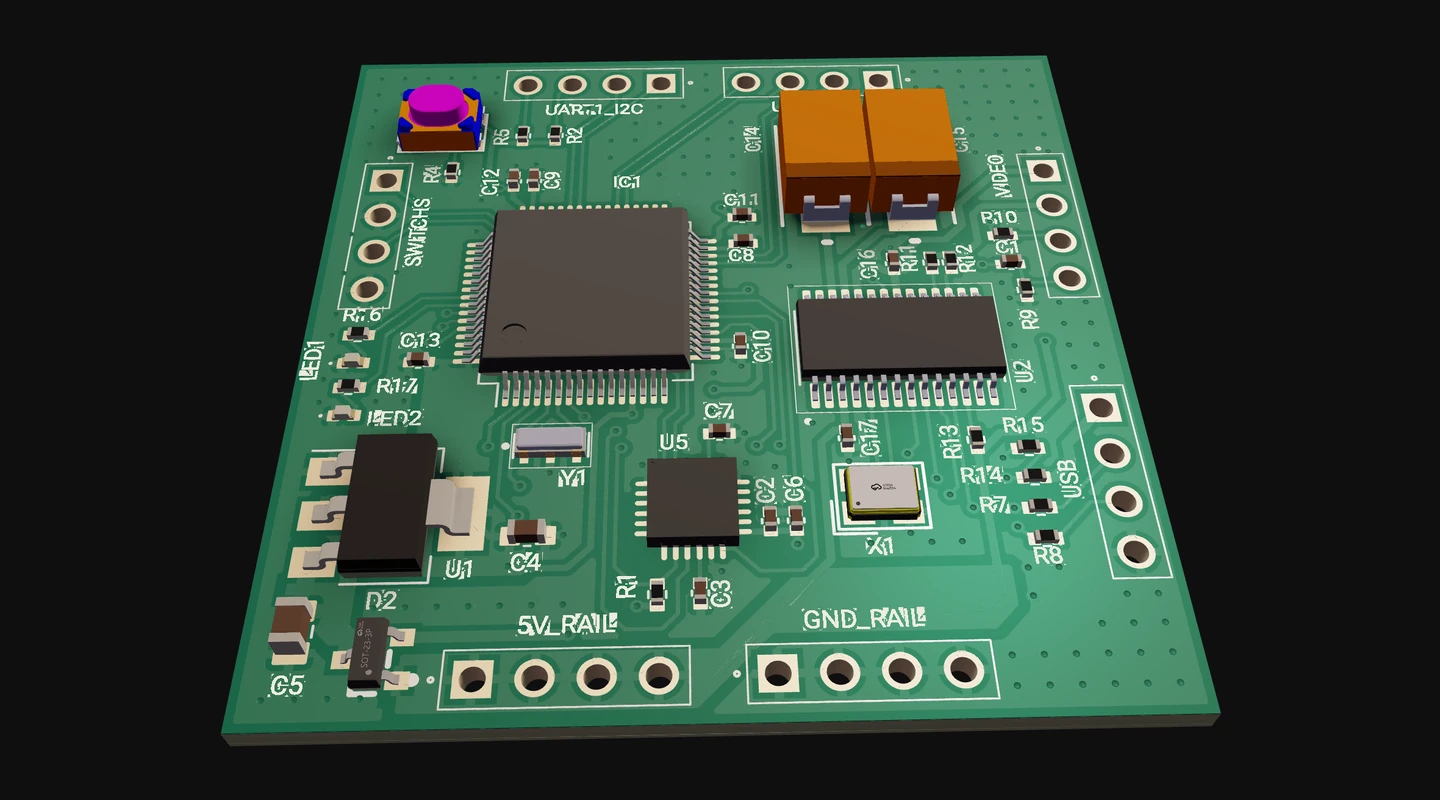 STM32F4 drone flight controller board